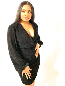 Ruched Back Dress