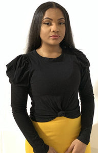 Puff Shoulder Top