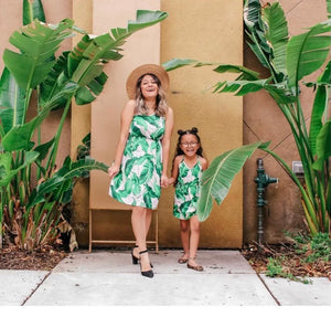 Palm Leaf Dress