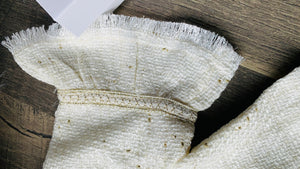White Tweed Dress