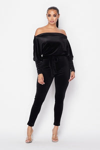 Velvet Jumpsuit