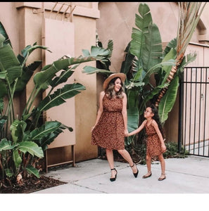 Children’s Leopard Summer Dress