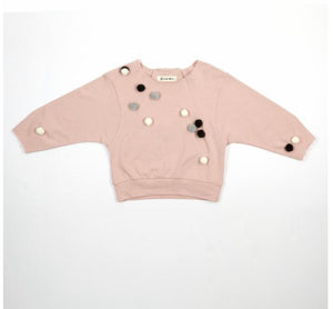 Pom Pom Sweatshirt and Leggings