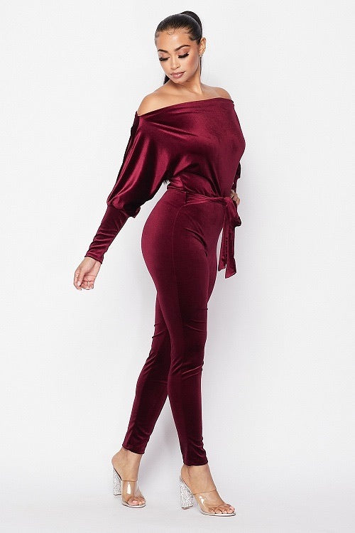 Velvet Jumpsuit